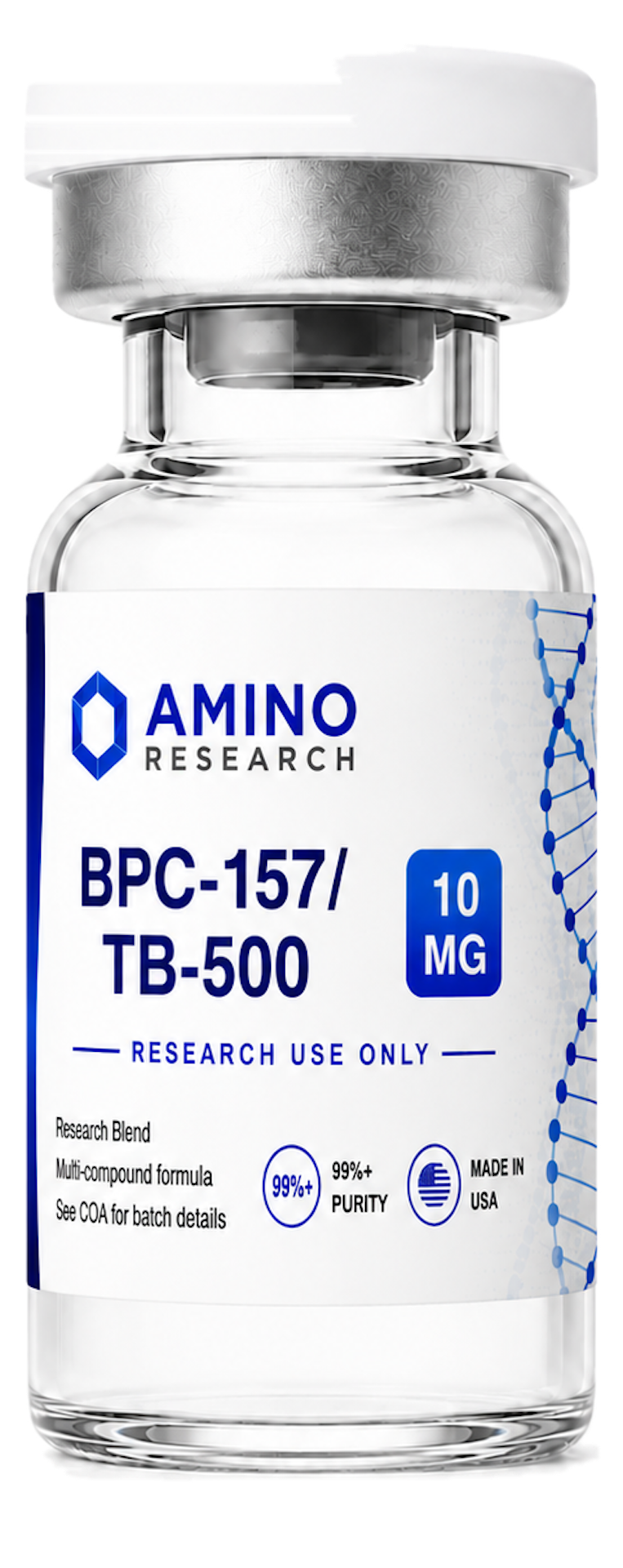 BPC-157 / TB-500 Blend research-use vial render