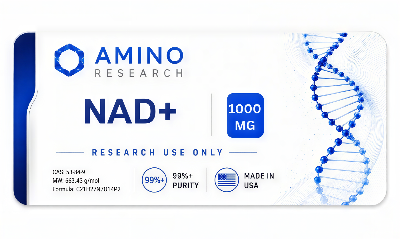 NAD+ 1000mg label preview