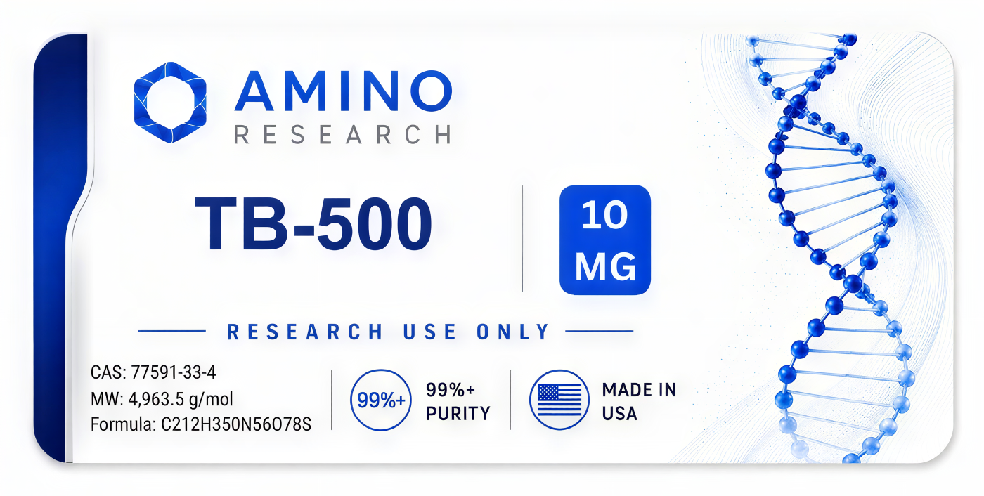 TB-500 10mg label preview