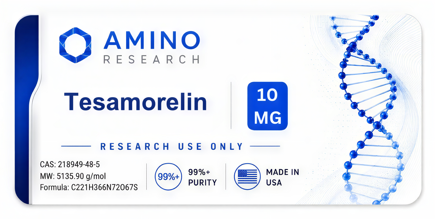 Tesamorelin 10mg label preview