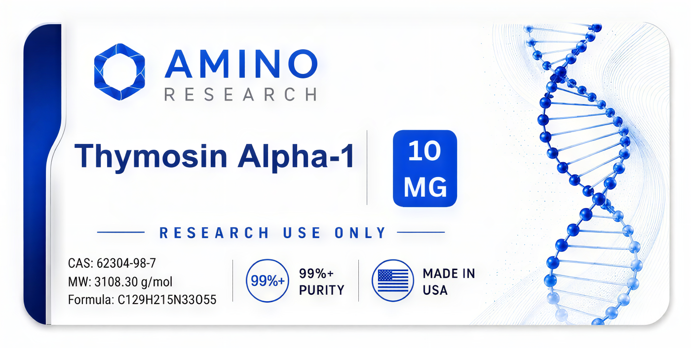 Thymosin Alpha-1 10mg label preview