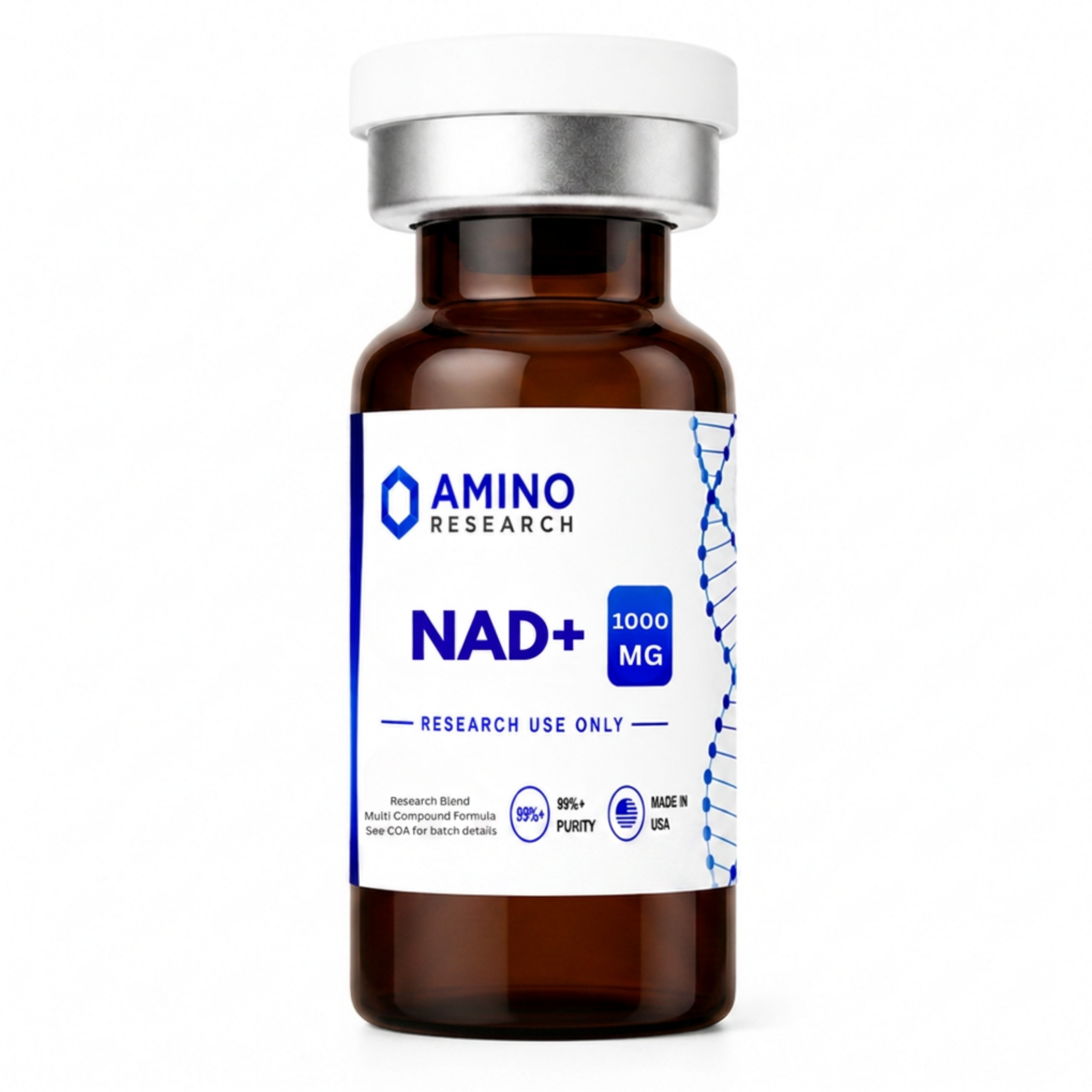 NAD+ 1000mg research-use vial