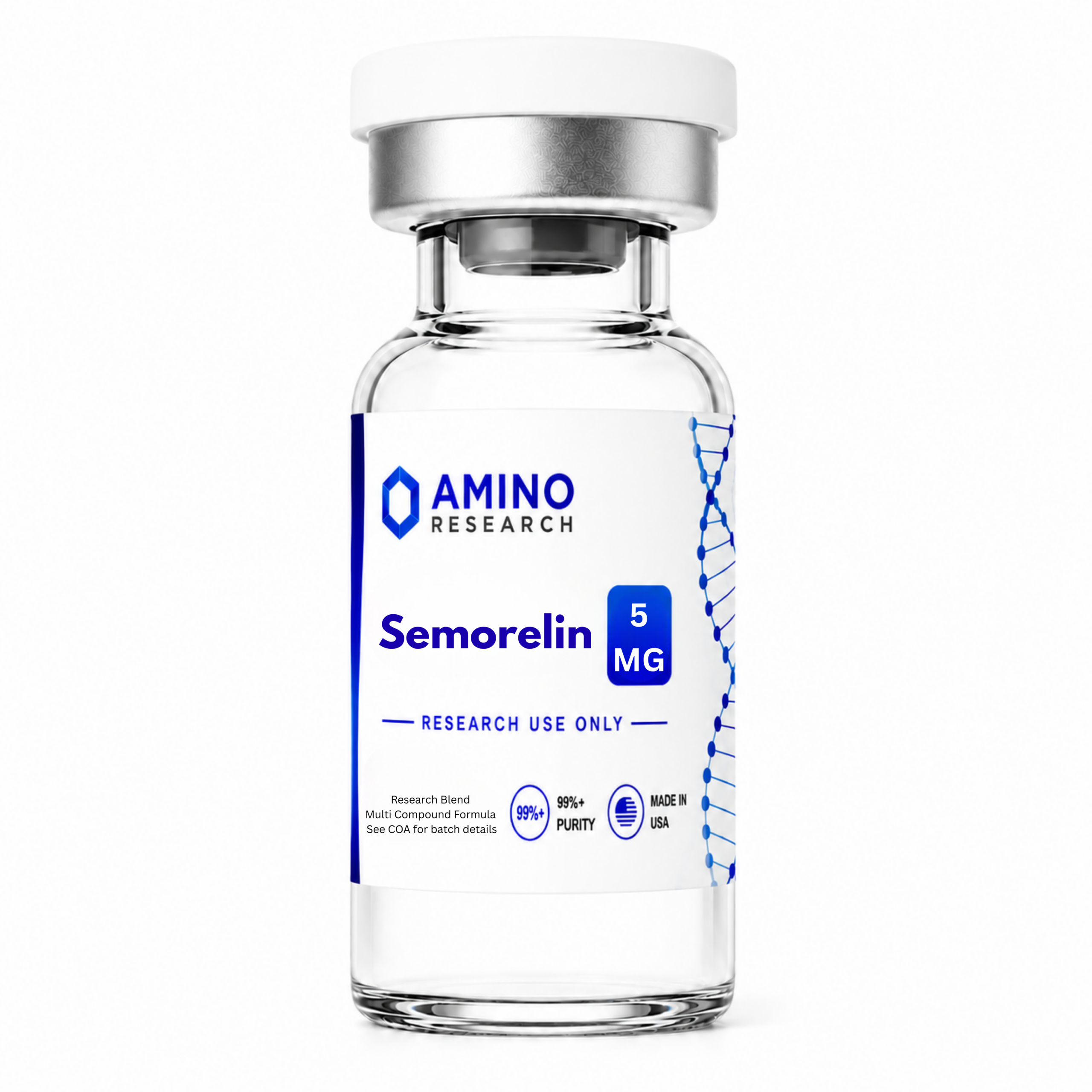 Sermorelin 5mg research vial